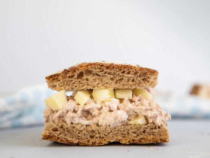 Tuna and Apple Salad Sandwich