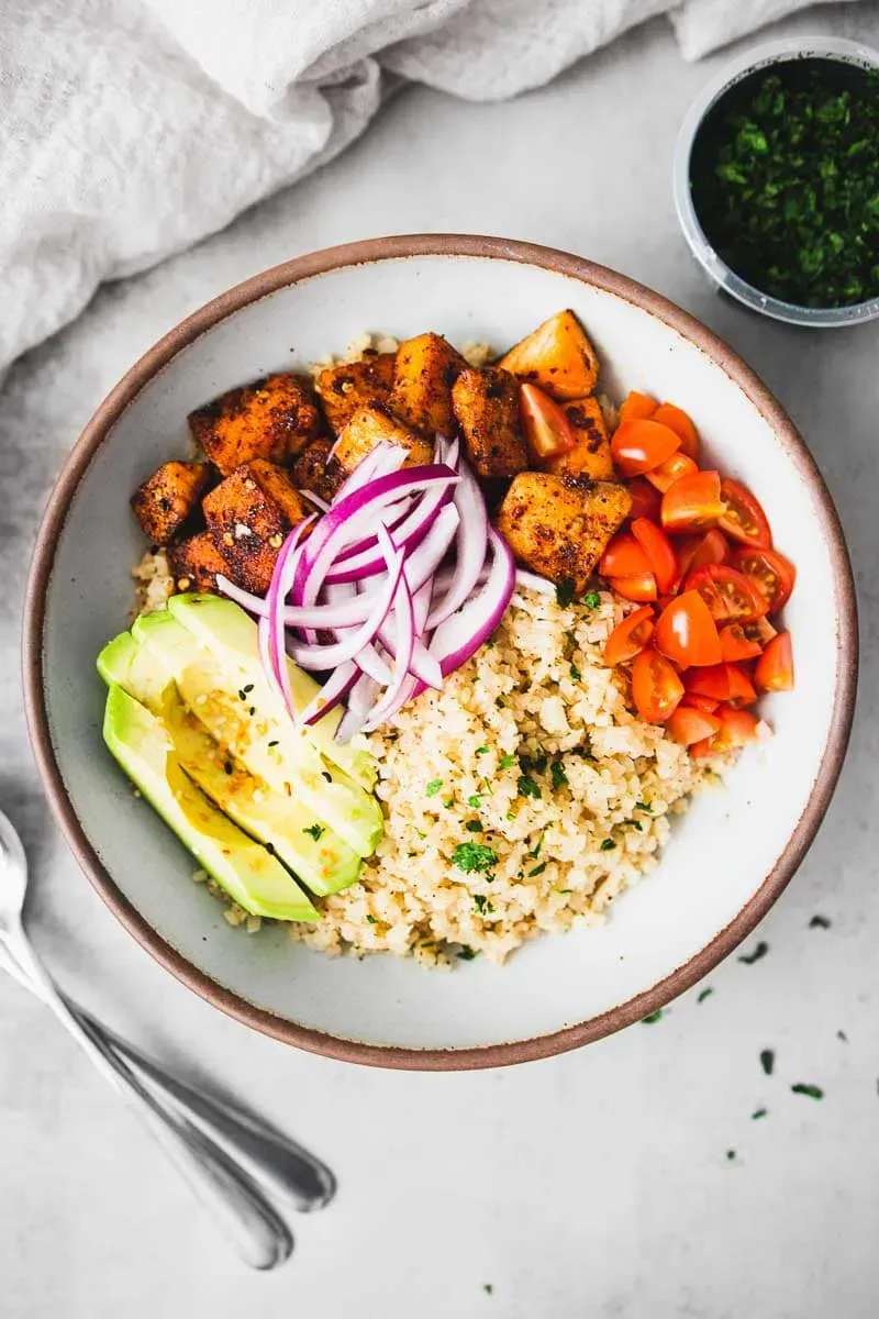 Cauliflower Rice Bowls