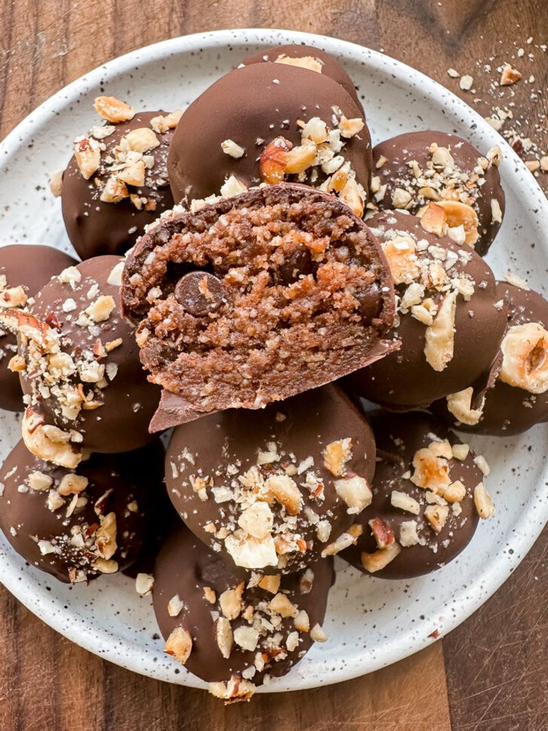 Chocolate Hazelnut Spread Bites
