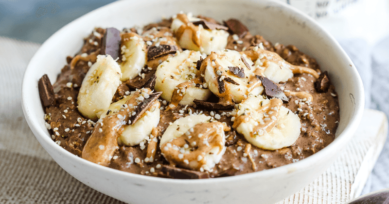 Banana Cocoa Porridge
