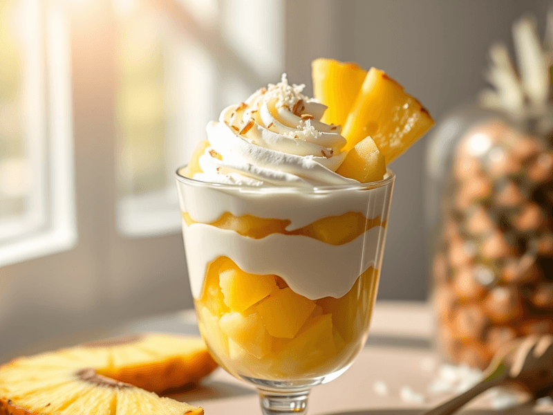 Pineapple Whip Parfaits