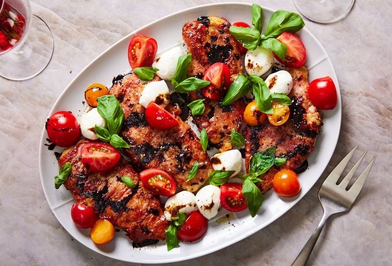 Caprese Chicken Salad Extravaganza