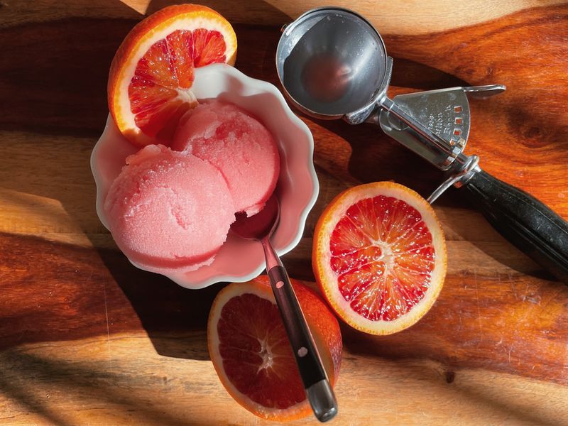 Blood Orange Sorbet
