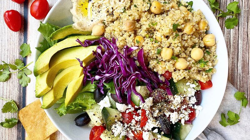Mediterranean Quinoa Bowl