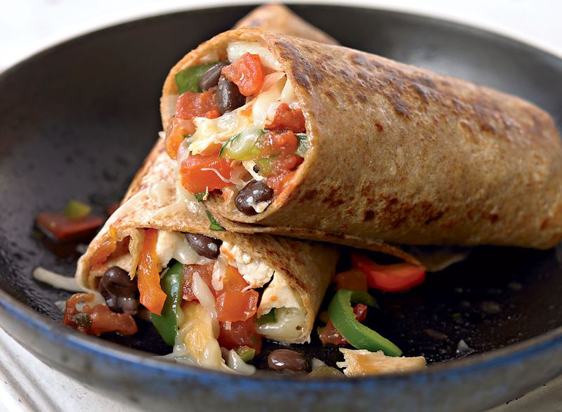 Chicken Fajita Burrito