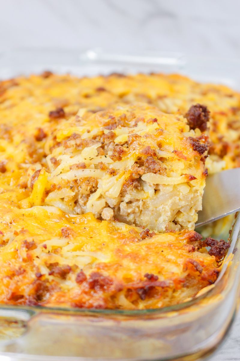 Sausage and Hash Brown Casserole