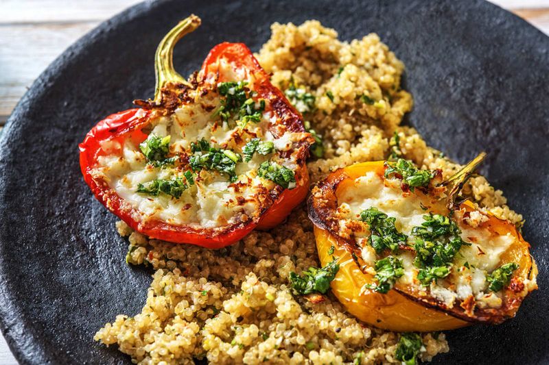 Mediterranean Stuffed Peppers