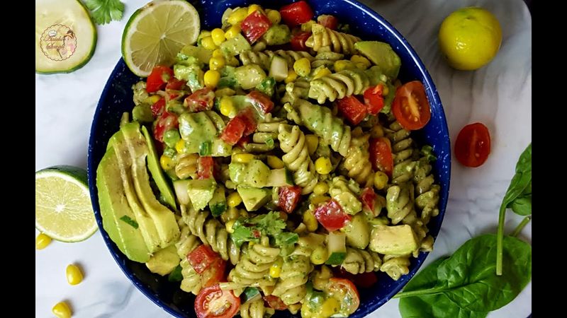 Creamy Avocado Pasta Salad