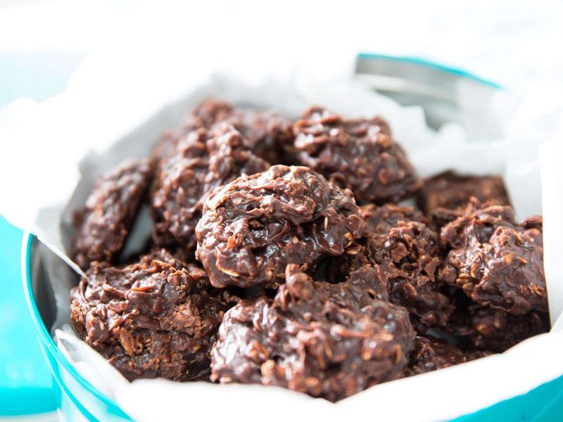 No-Bake Chocolate Oatmeal Cookies