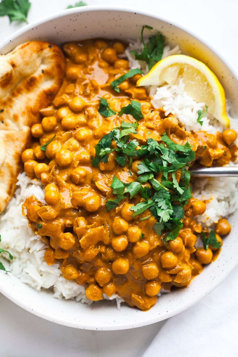 Creamy Chickpea Curry