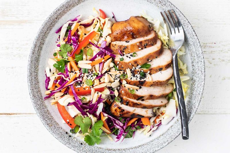 Asian Chicken Cabbage Salad