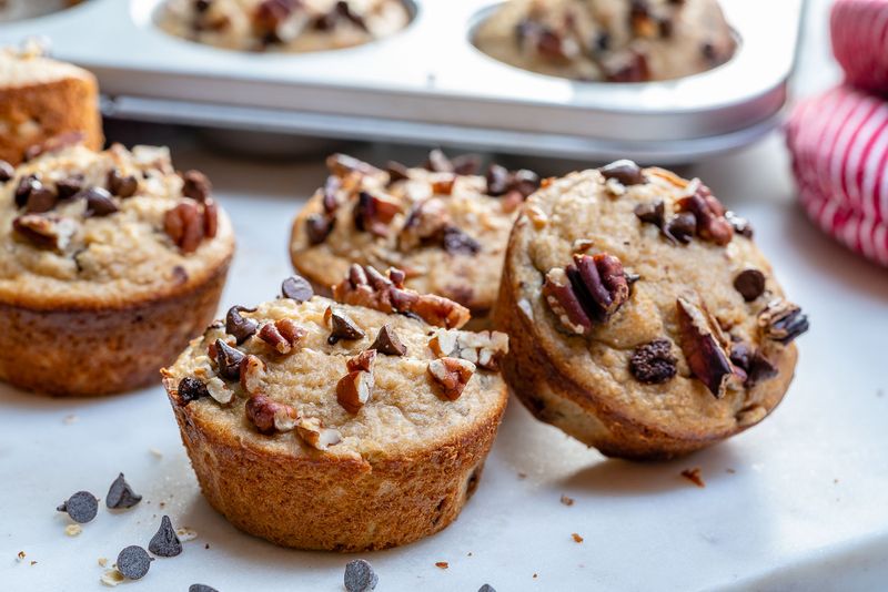 Banana Oatmeal Muffins