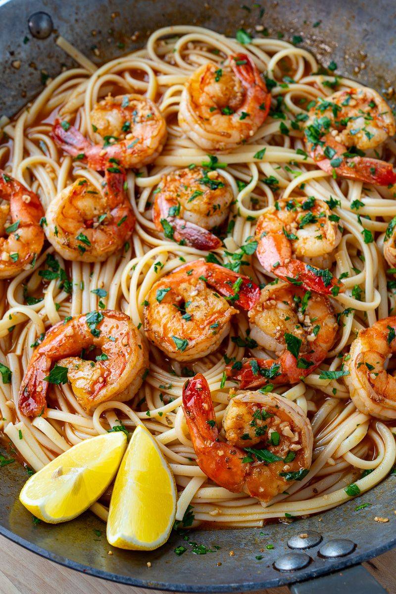 Shrimp Scampi Pasta