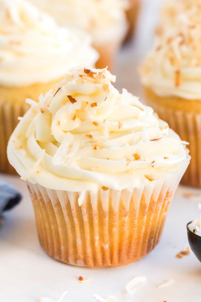Coconut Vanilla Cupcakes