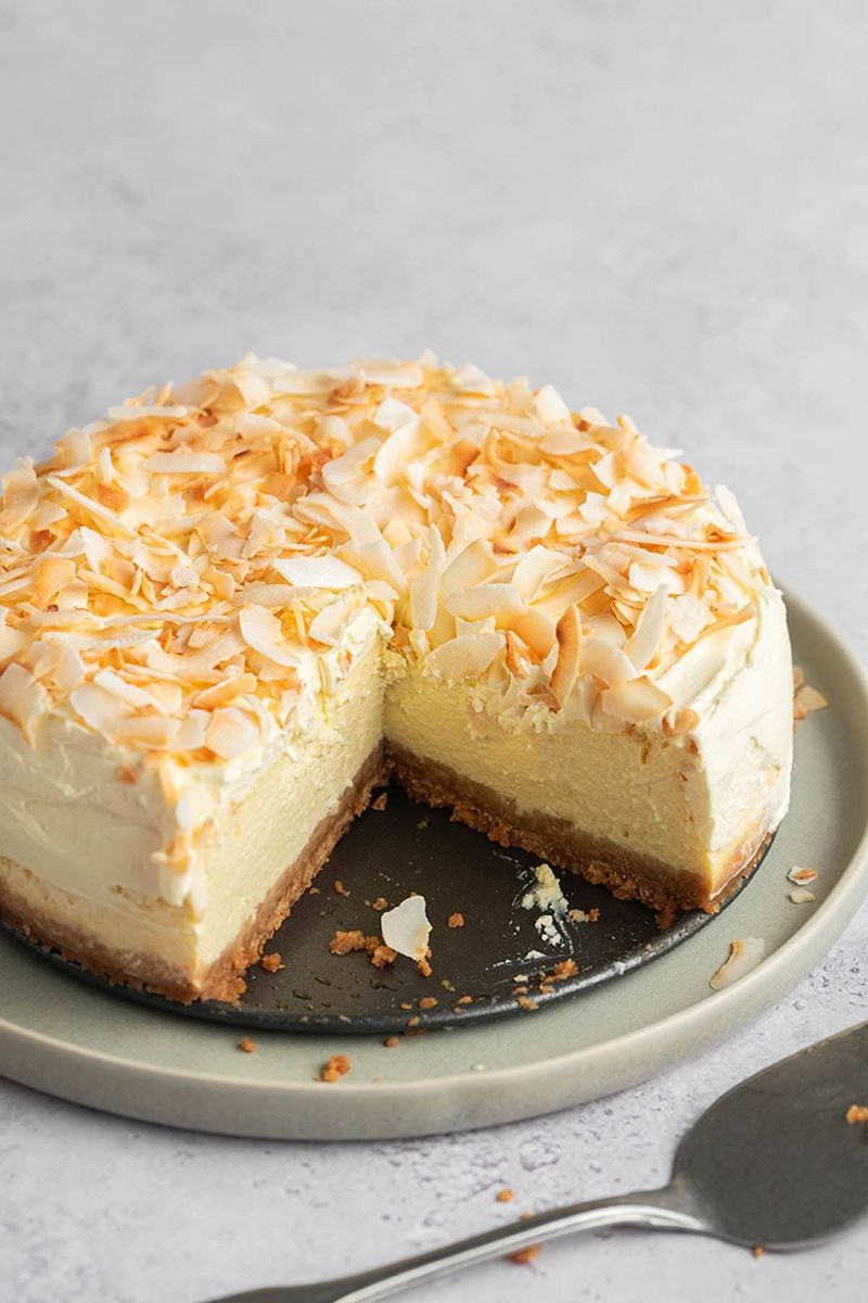 Coconut Vanilla Cheesecake