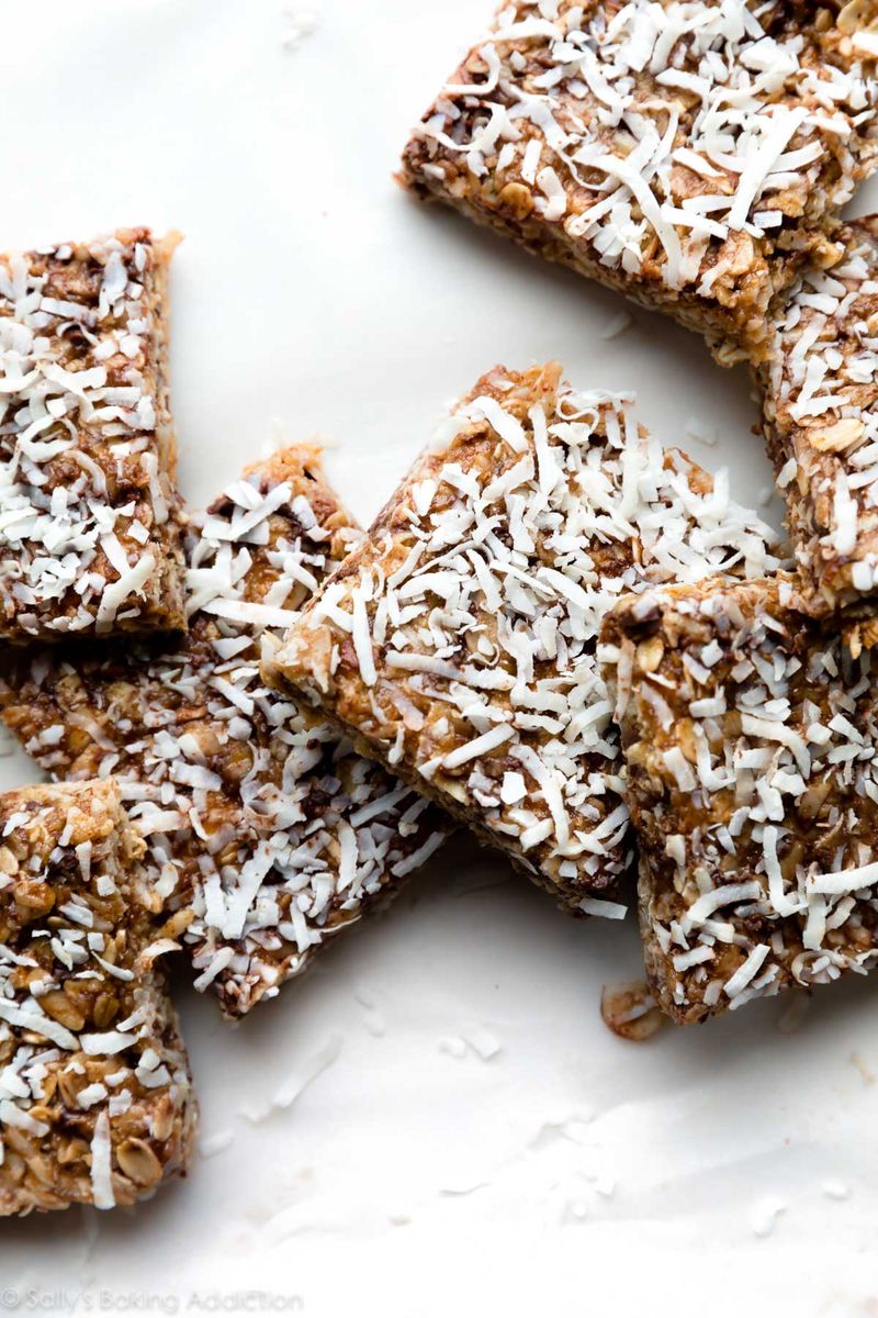 Coconut Vanilla Granola Bars