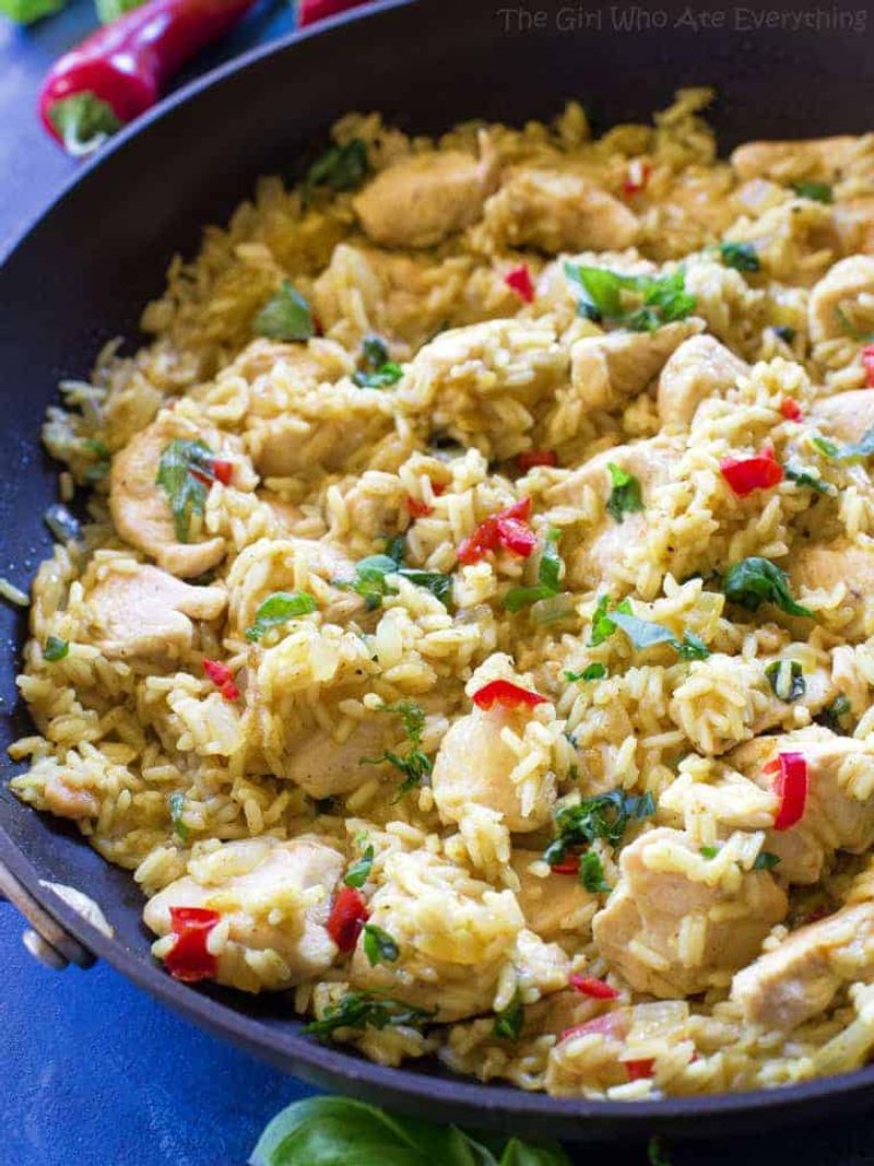 Vanilla Coconut Chicken Stir-Fry