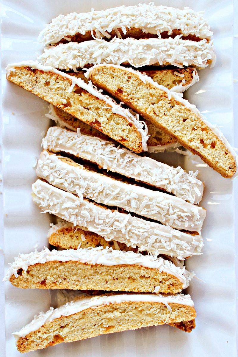 Coconut Vanilla Biscotti