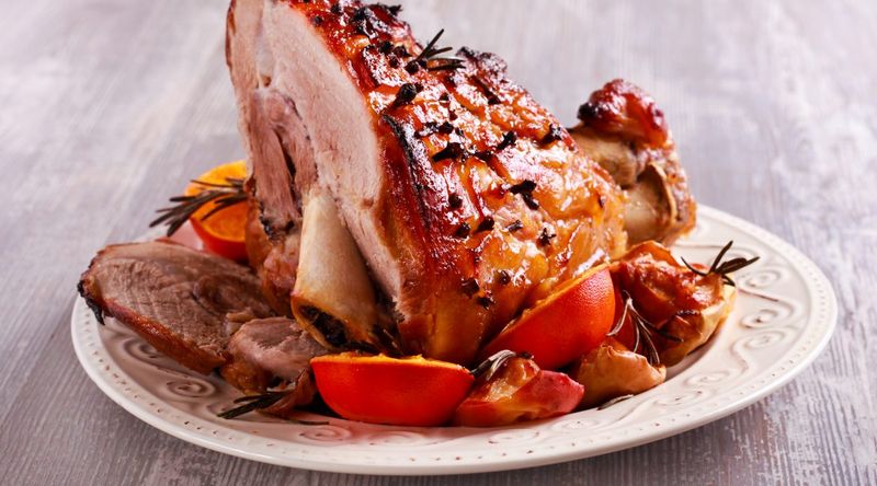 Ginger Ale Glazed Ham