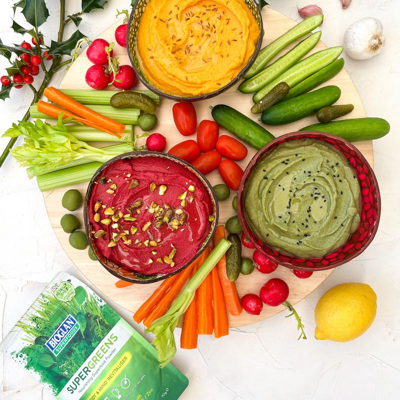 Hummus and Vegetable Sticks