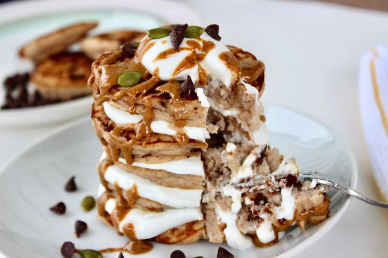 Cookie Dough Pancakes