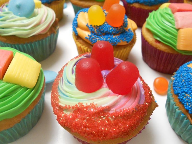 Candyland Cupcake