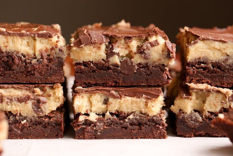 Cookie Dough Brownies