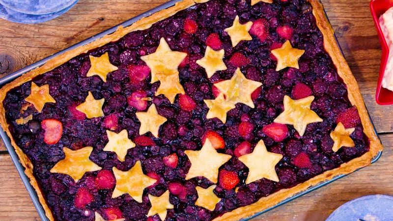 Star-Spangled Berry Tart