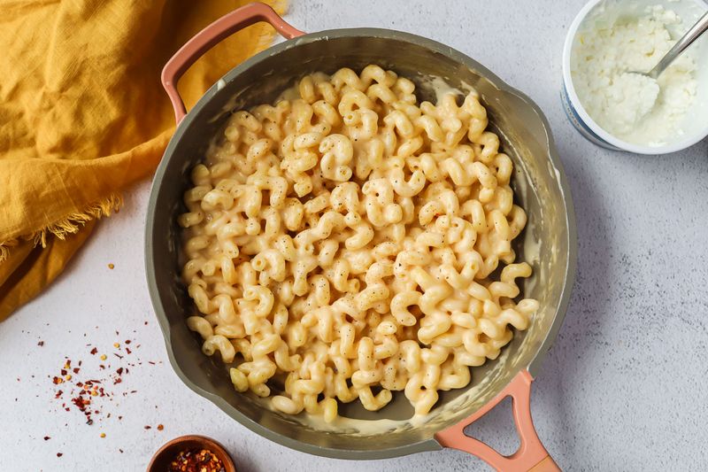 Cottage Cheese Mac and Cheese