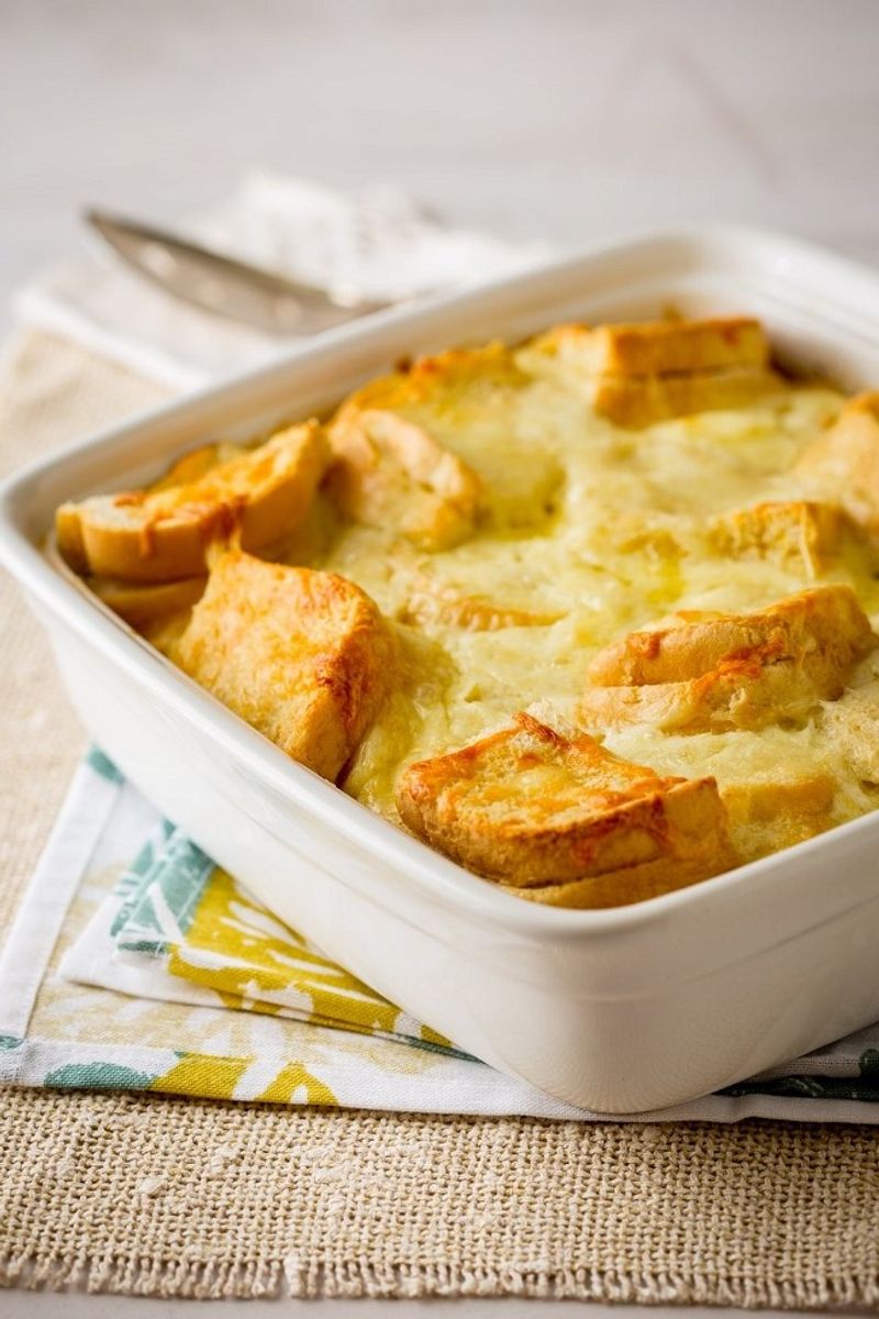 Cottage Cheese Bread Pudding