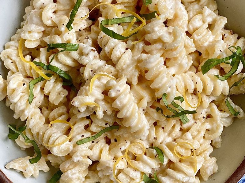 Cottage Cheese Pasta