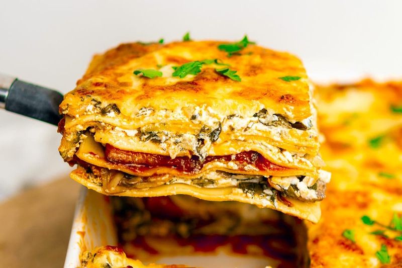 Cottage Cheese Lasagna