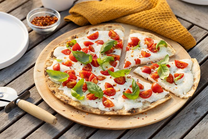 Cottage Cheese Pizza