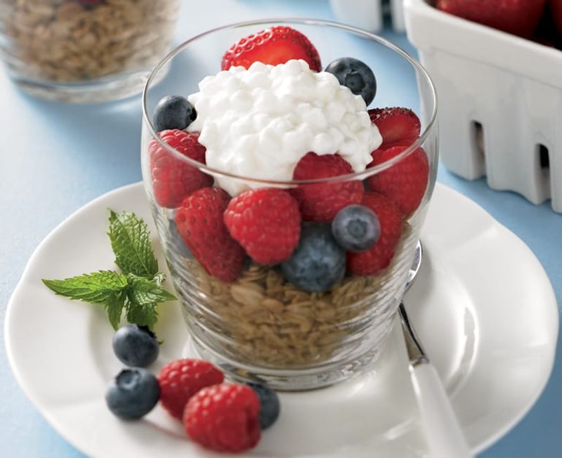 Cottage Cheese Parfaits