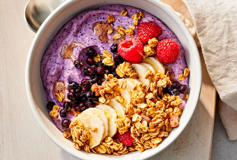 Cottage Cheese Smoothie Bowl