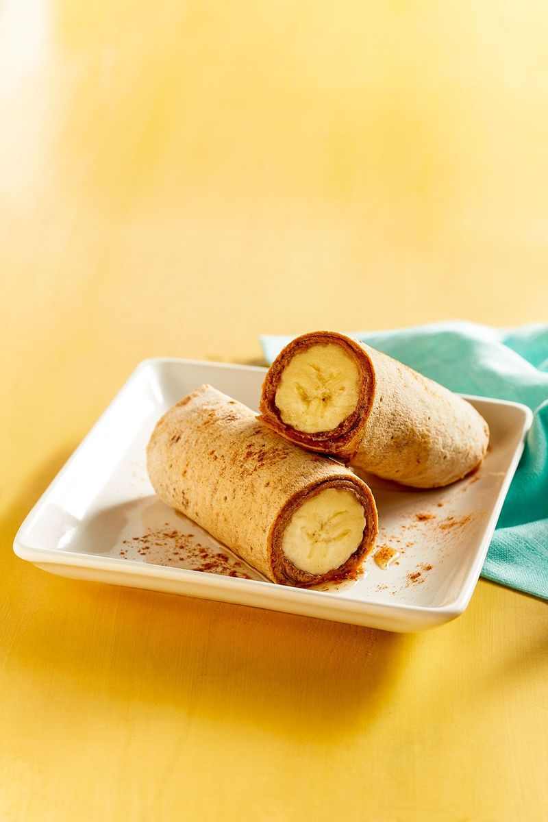 Peanut Butter Banana Wraps