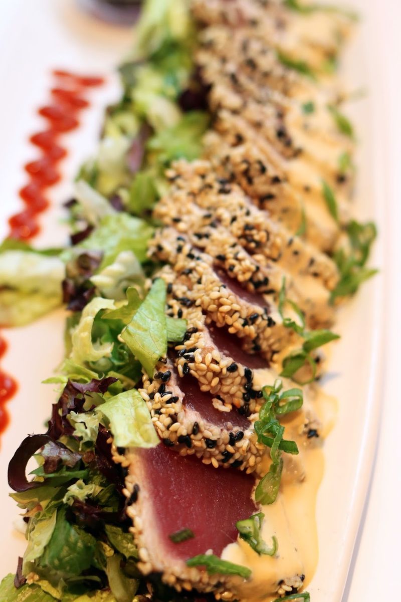 Bonefish Grill: Bang Bang Shrimp & Ahi Tuna Sashimi