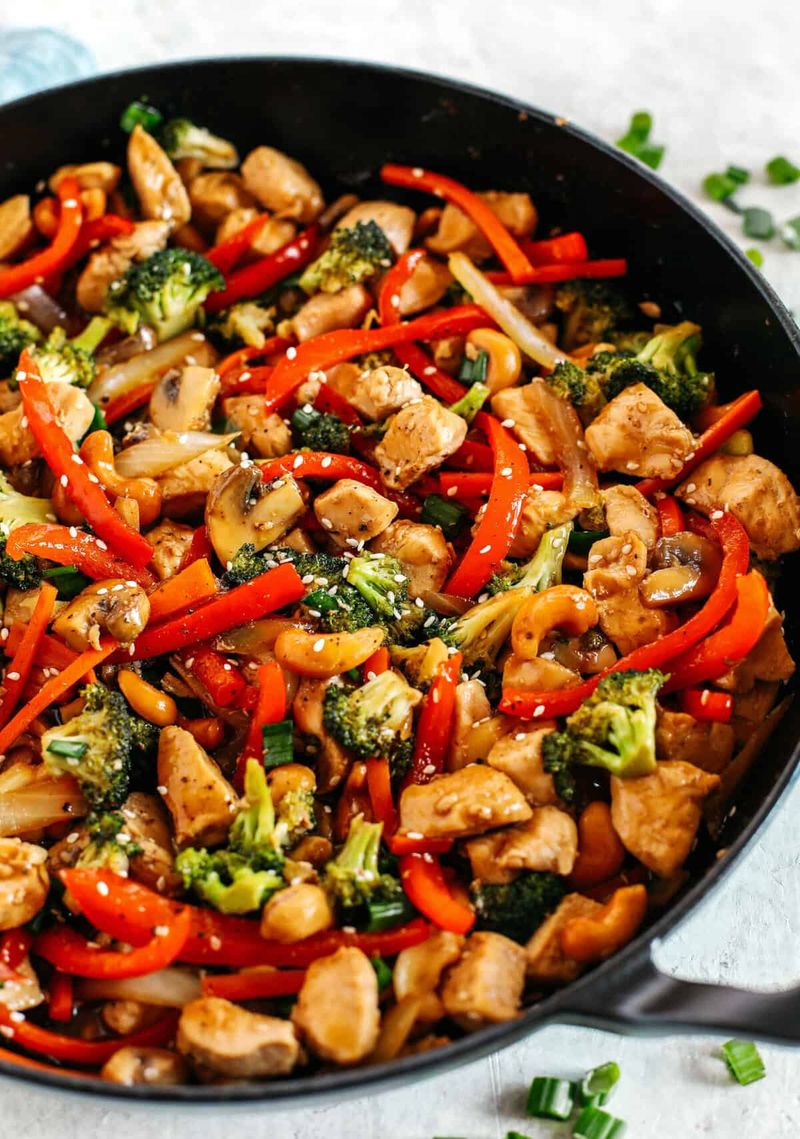 Salt-Heavy Stir Fries and Teriyaki Dishes