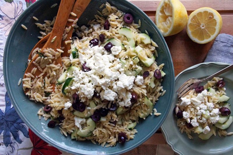 Greek-Inspired Orzo Salad