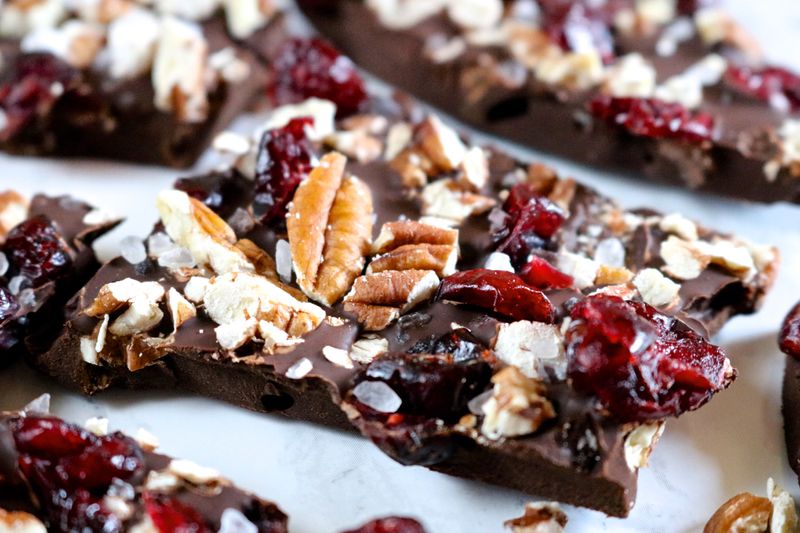 Fruit and Nut Chocolate Bark