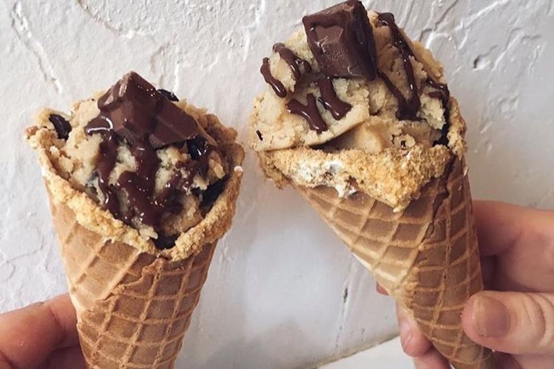 Cookie Dough Cones