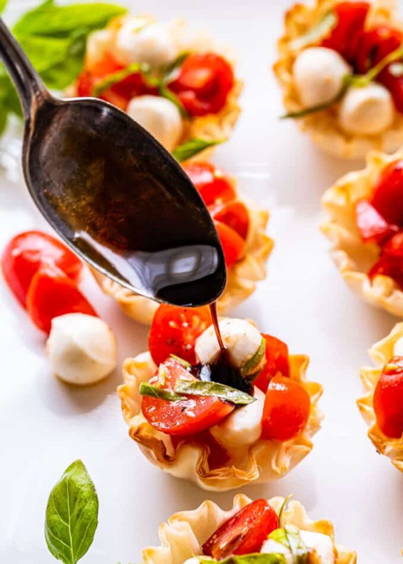 Caprese Salad Cups