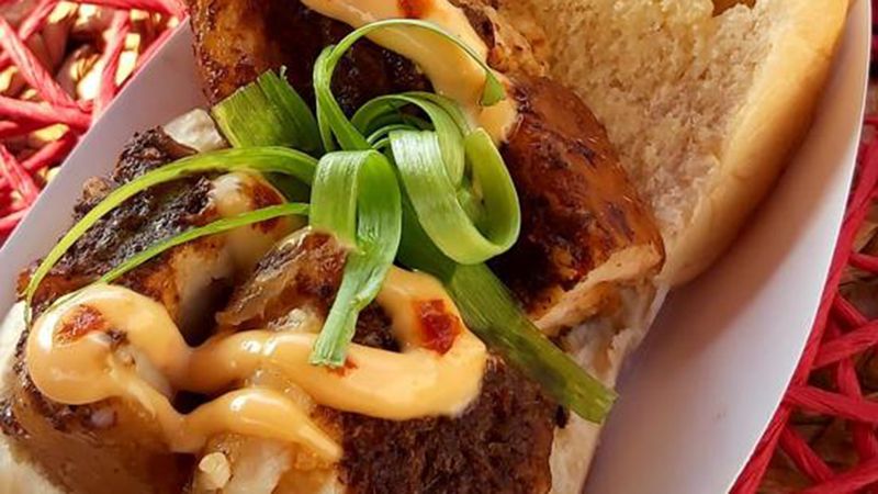 Caribbean Jerk Dog