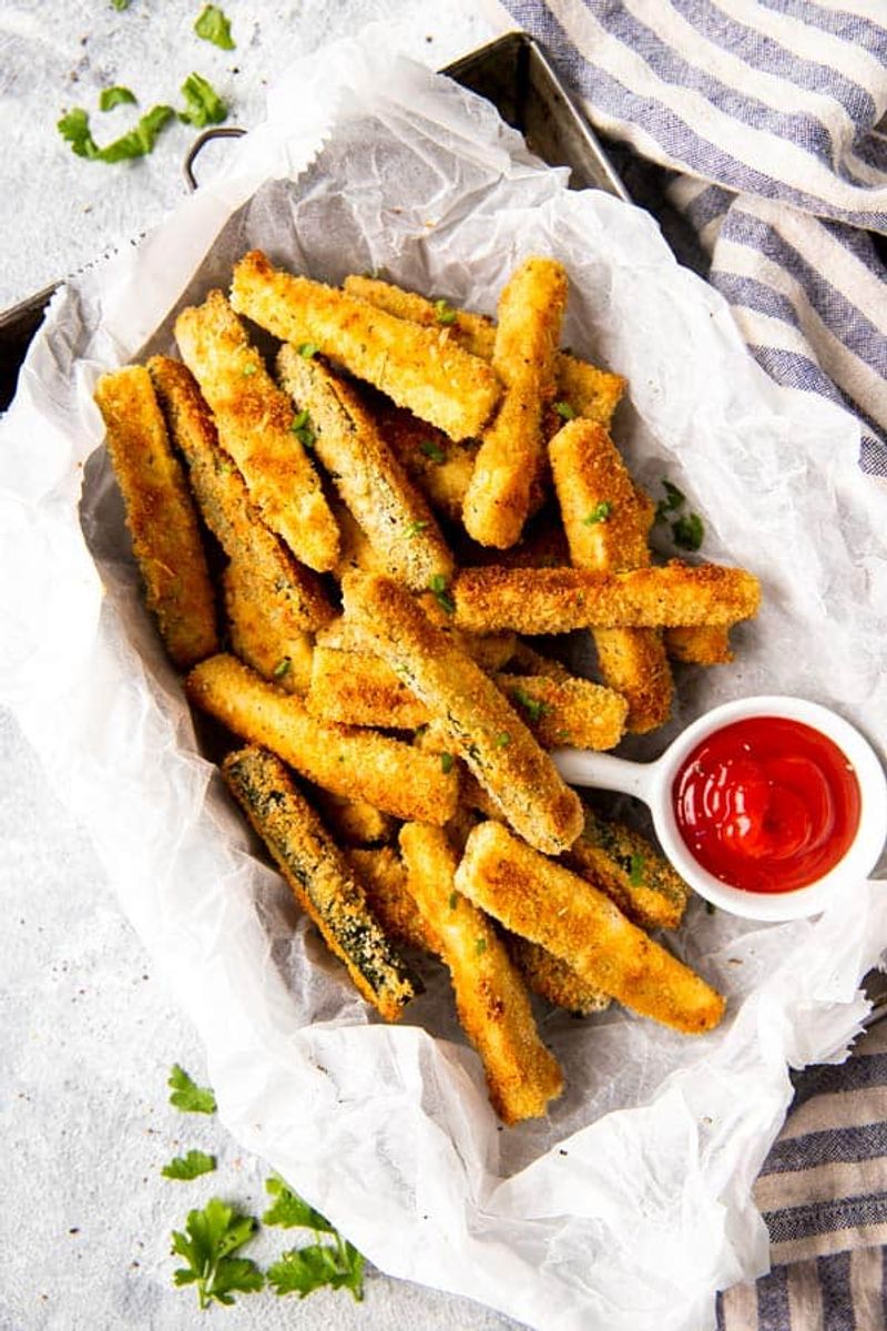 Parmesan Zucchini Fries