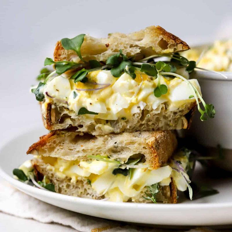 Greek Yogurt Egg Salad Fusion