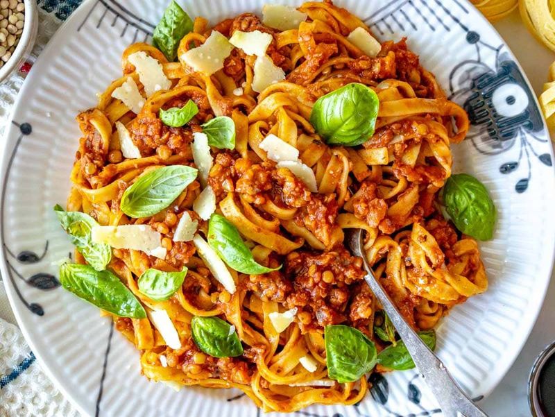 Lentil Bolognese