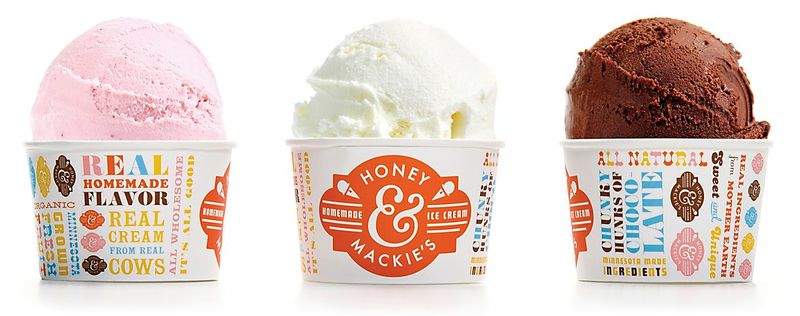 Honey & Mackie's Sweet Corn Ice Cream