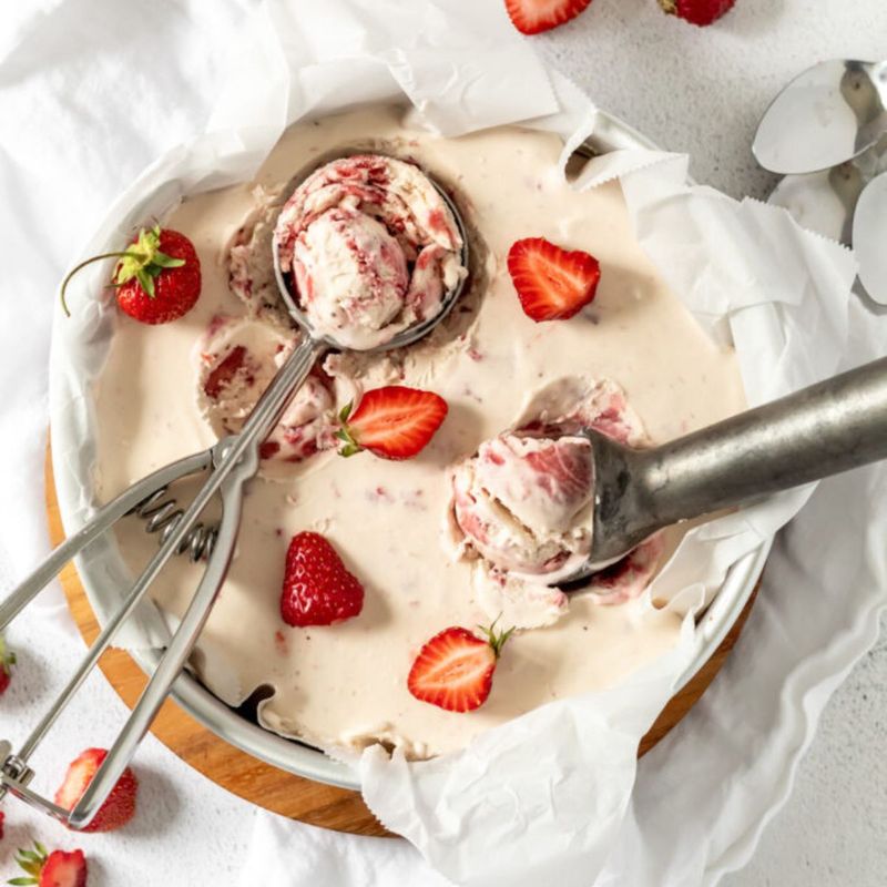 Refreshing Strawberry Swirl