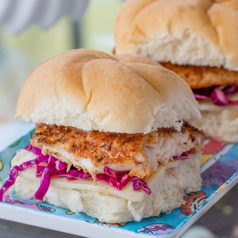 Florida: Grilled Grouper Sandwiches