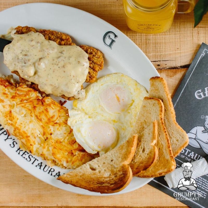 Florida: Country-Fried Steak – Grumpy's Restaurant, Orange Park